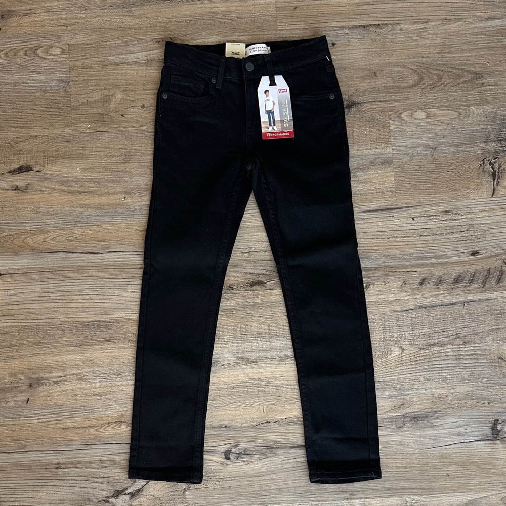 Levi Black Skinny Jeans boys